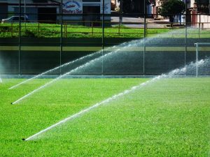 Irrigação em áres esportivas