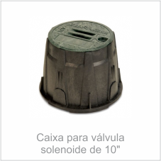 Caixa para válvula solenoide de 10