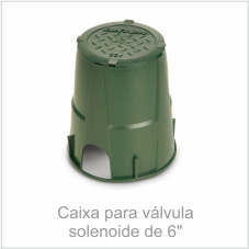 Caixa para válvula solenoide de 6