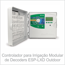 Controlador para Irrigação Modular de Decoders ESP-LXD Outdoor