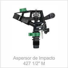 Aspersor de Impacto 427 1/2" M