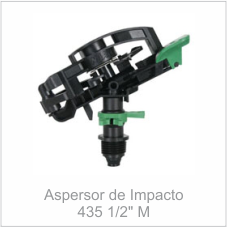 Aspersor de Impacto 435 1/2" M