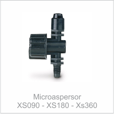 Microaspersor XS090 - XS180 - XS360