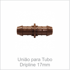 União para Tubo Dripline 17mm